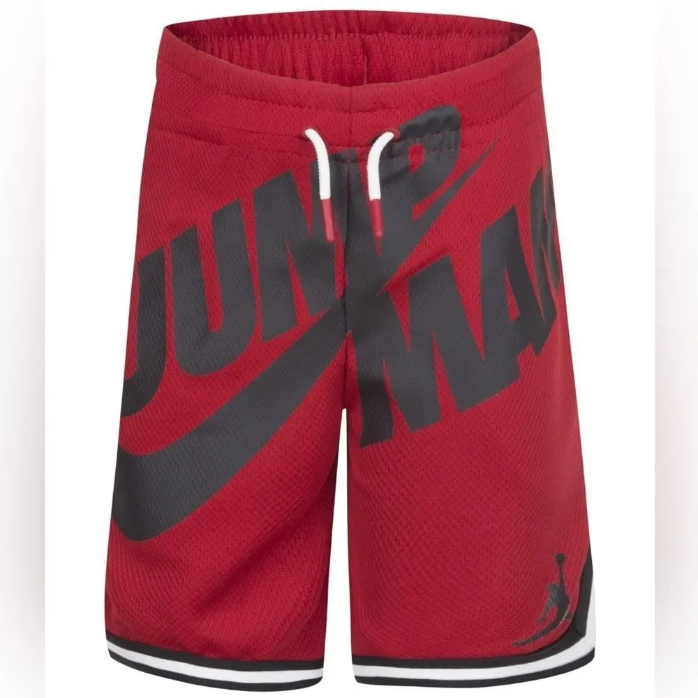 Nike Boys Jordan Jordan Little Boys Jumpman by Nike Mesh Shorts - Gym Red 6
